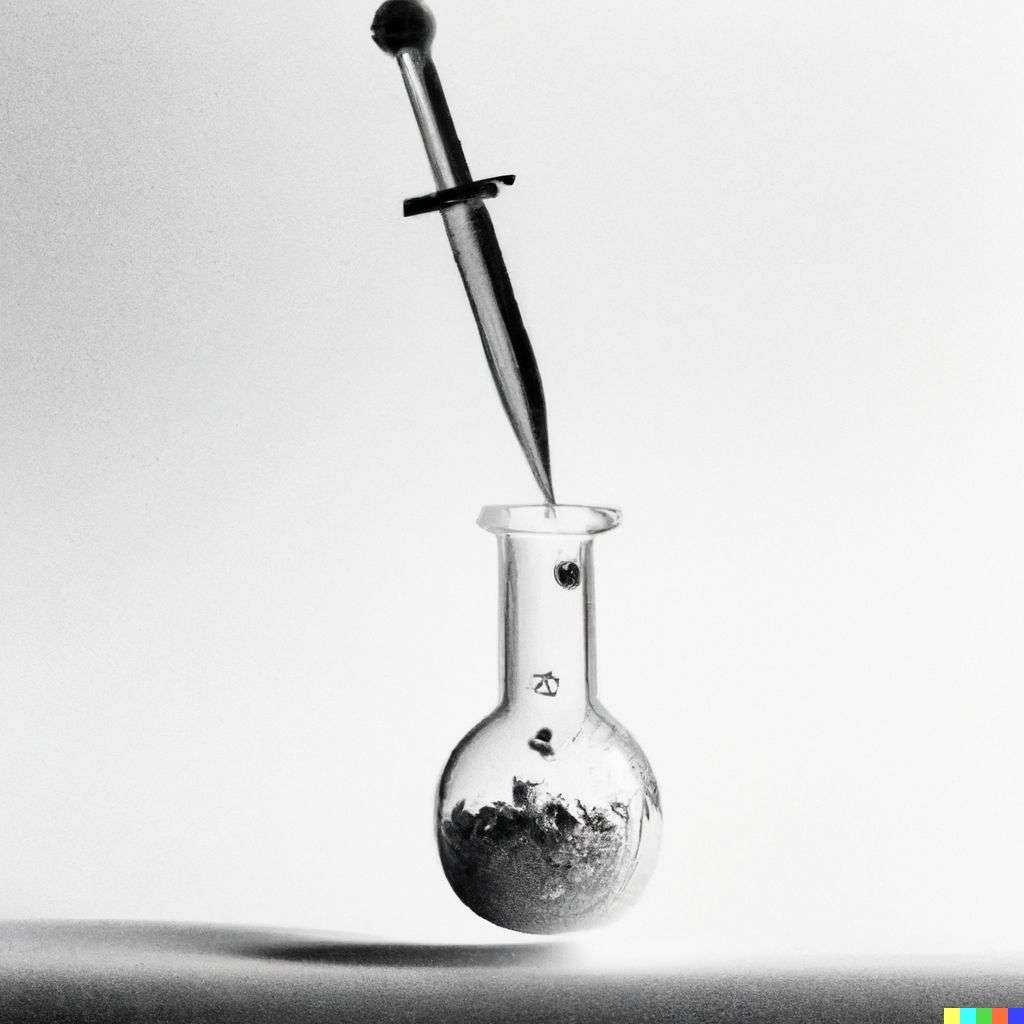 the discovery of gravity, photograph taken on Ilford Delta 400 film